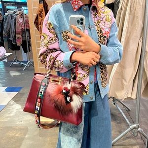 Authentic Fendi Peekaboo Iconic Satchel Bag